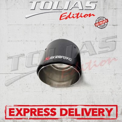 SINGLE EXHAUST TIP TYPE AKRAPOVIC SMART 