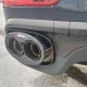 EXHAUST TIPS TYPE AKRAPOVIC 