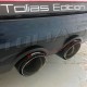 SINGLE EXHAUST TIP TYPE AKRAPOVIC SMART