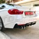 REAR DIFFUSER GLOSS TYPE M PERFORMANCE