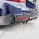REAR DIFFUSER MATTE TYPE M PERFORMANCE