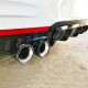 DUAL EXHAUST TIPS TYPE M PERFORMANCE