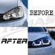 HEAD LIGHTS TYPE DRL 7.5