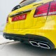 REAR DIFFUSER w/TIPS TYPE E63 AMG